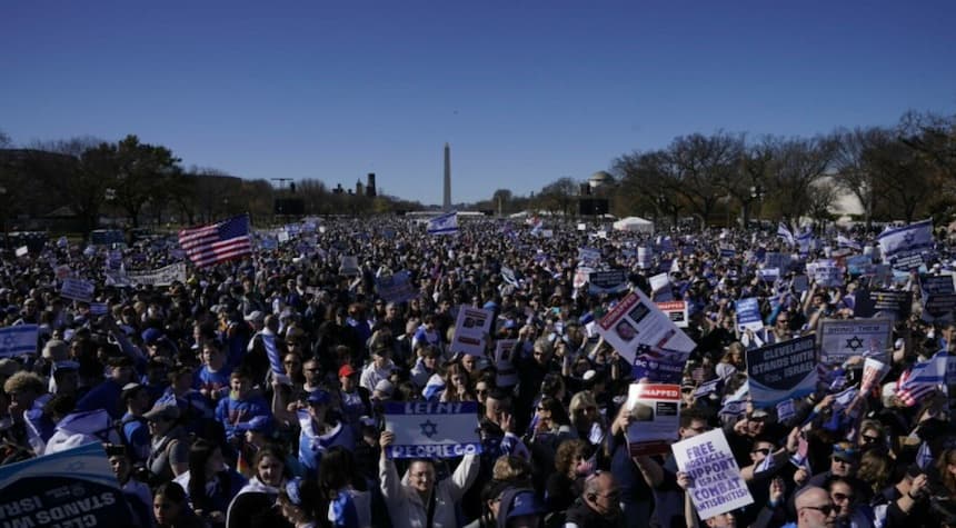 Keep Praying for Israel, as Huge Crowd Gathers in DC to Show Support