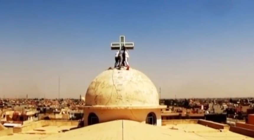Watch: Muslims Desecrate the Cross of Christ in Banned Video