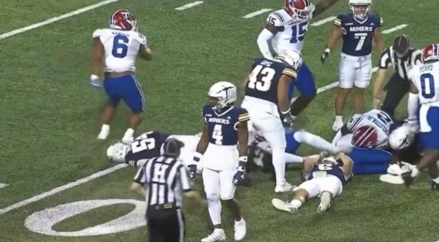 College Football Player Loses Scholarship After On-Field Outburst